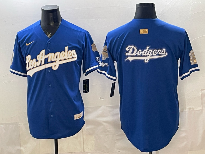 Men Los Angeles Dodgers blank blue Game 2026 Nike MLB Jersey 4014002